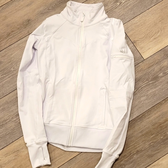 Alo Fitted, High-collar Jacket
